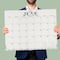 2026 Floral Large Desk Pad Monthly Blotter Calendar